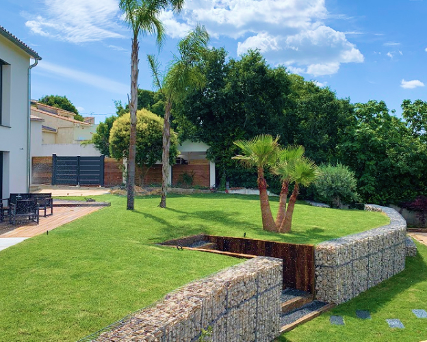 amenagement paysagiste à Lunel Viel près de Montpellier dans l'Hérault 34