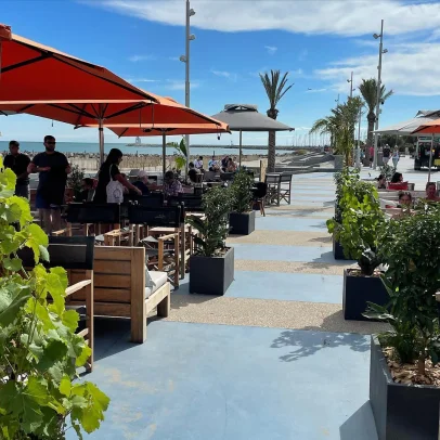 decoration vegetales restaurant à Lunel Viel près de Montpellier dans l'Hérault 34