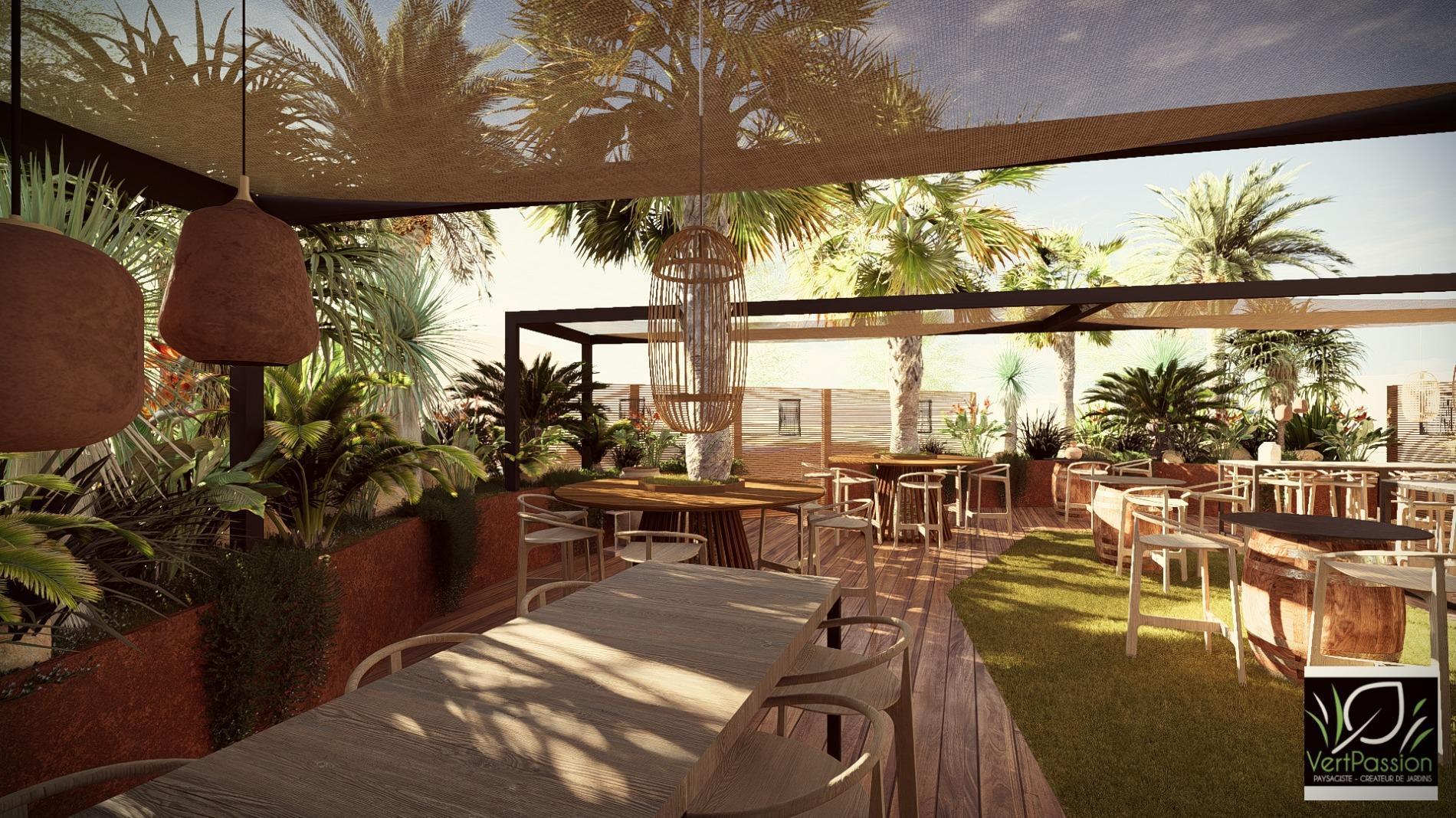 Aménagement terrasse restaurant