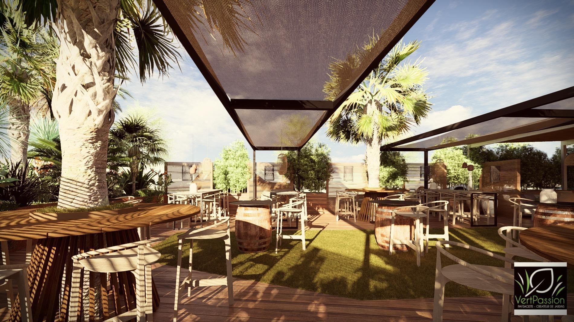 Aménagement terrasse restaurant
