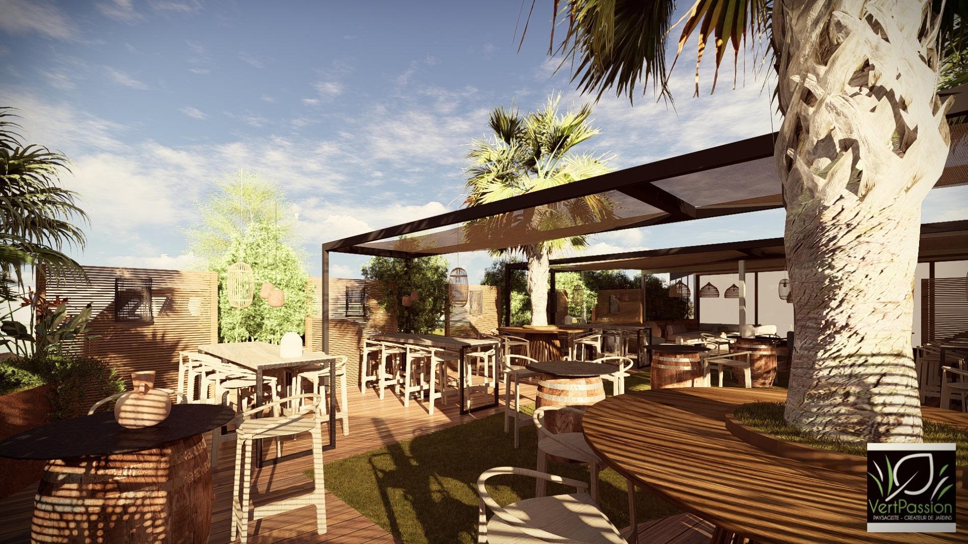 Aménagement terrasse restaurant